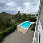 3 Room Apartment, 500M To Beach, Swimming Pool, Nice Terrace